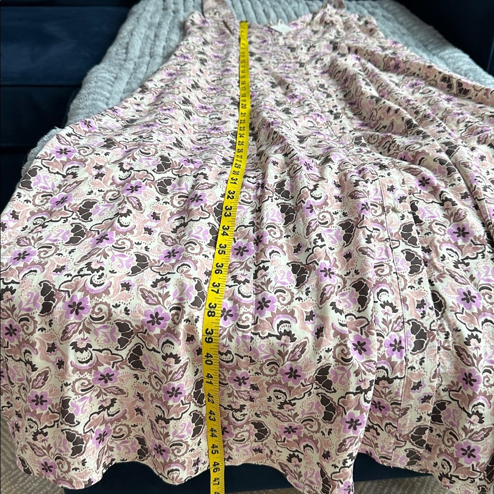 New with tags Z Suppy Floral fit and flare elastic smocked waist midi maxi dress - Picture 9 of 15